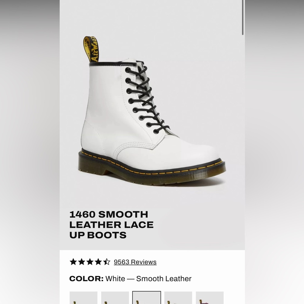 1460 white doc martens